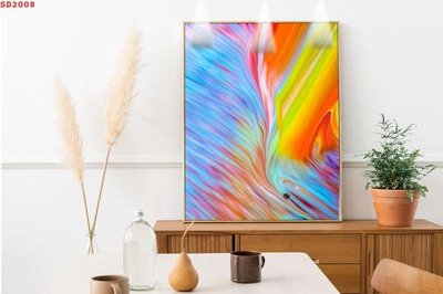 File PSD File tranh hiện đại Sơn Dầu SD2008 (nguyên gốc) chất lượng cao