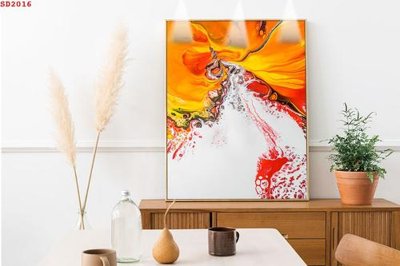 Download file ảnh gốc File tranh hiện đại Sơn Dầu SD2016 để in ấn