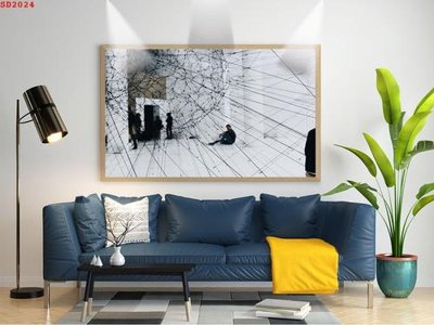 File PSD File tranh hiện đại Sơn Dầu SD2024 (bản gốc) cho nhà in