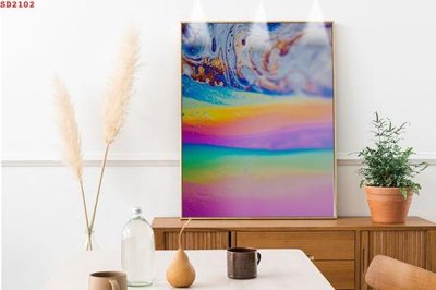 File gốc File tranh hiện đại Sơn Dầu SD2102 (cho in 3D) độc đáo