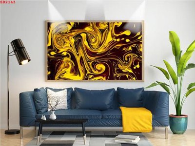 File PSD File tranh hiện đại Sơn Dầu SD2143 (bản gốc) dễ dàng edit