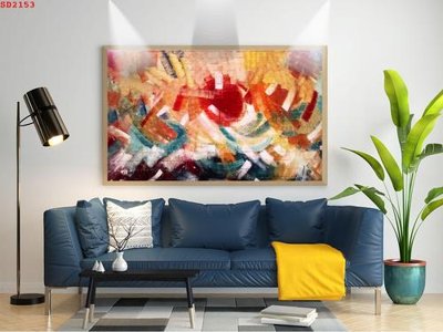 File gốc File tranh hiện đại Sơn Dầu SD2153 (thiết kế) cho in ấn