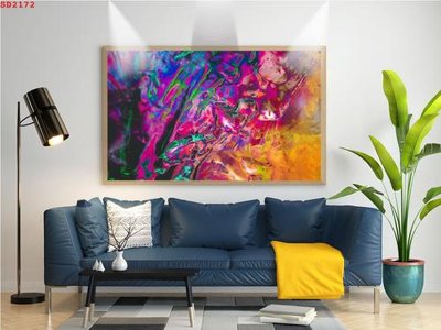 File gốc in tráng gương File tranh hiện đại Sơn Dầu SD2172 chi tiết