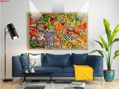 Tải về file gốc File tranh hiện đại Sơn Dầu SD2207 (dùng cho in quảng cáo)