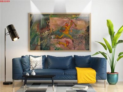 File tranh in mica File tranh hiện đại Sơn Dầu SD2209 (độ phân giải cao)