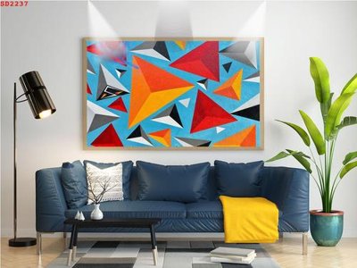 Tải file File tranh hiện đại Sơn Dầu SD2237 (PSD) cho in tranh 3D