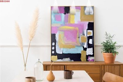 File in trần File tranh hiện đại Sơn Dầu SD2266 (bản gốc) phong cảnh