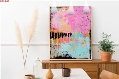 File tranh File tranh hiện đại Sơn Dầu SD2267 (gốc) in vải canvas