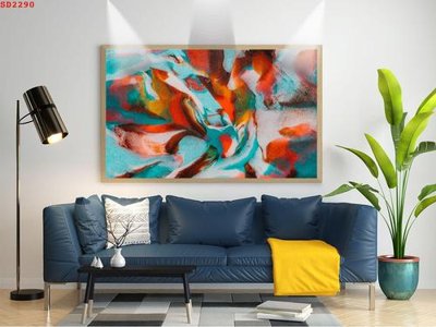 File in ấn File tranh hiện đại Sơn Dầu SD2290 (bản gốc) cao cấp