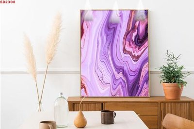 Cung cấp file tranh gốc File tranh hiện đại Sơn Dầu SD2308 độc quyền