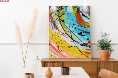 File PSD File tranh hiện đại Sơn Dầu SD2309 (nguyên gốc) chất lượng cao