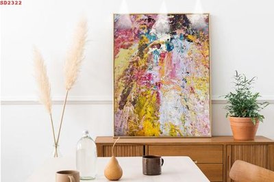 Download file tranh PSD File tranh hiện đại Sơn Dầu SD2322 để chỉnh sửa