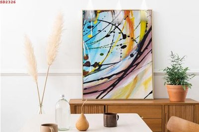 File tranh File tranh hiện đại Sơn Dầu SD2326 (gốc) chủ đề con người