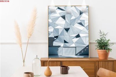 File gốc File tranh hiện đại Sơn Dầu SD2334 (phong cách) tối giản