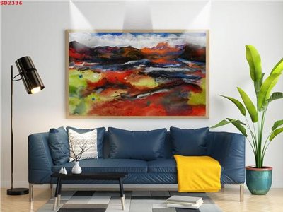 Tải file File tranh hiện đại Sơn Dầu SD2336 (ảnh gốc) in gạch men