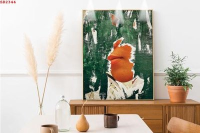 File in trần File tranh hiện đại Sơn Dầu SD2344 (bản gốc) đại dương