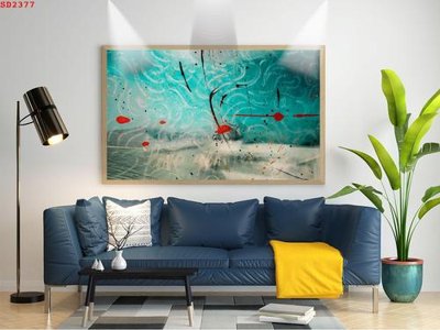 File tranh File tranh hiện đại Sơn Dầu SD2377 (bản gốc) trang trí văn phòng