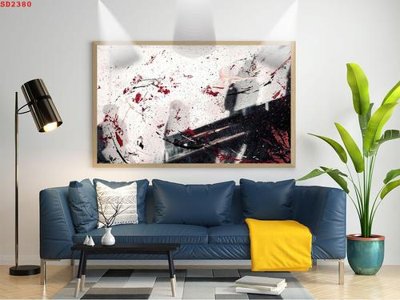 File tranh File tranh hiện đại Sơn Dầu SD2380 (gốc) phong cách tối giản