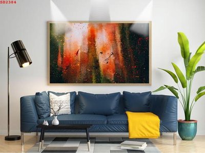 File gốc in ấn File tranh hiện đại Sơn Dầu SD2384 (sẵn sàng tải về)