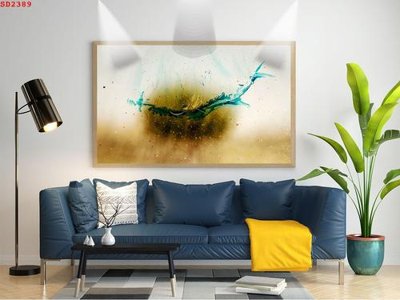 Download file gốc File tranh hiện đại Sơn Dầu SD2389 (in mica) logo