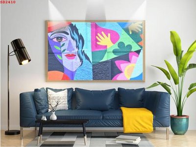 File tranh gốc File tranh hiện đại Sơn Dầu SD2410 (bản quyền) Filetranh.com