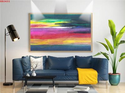 File tranh File tranh hiện đại Sơn Dầu SD2431 (bản gốc) in lụa 3D