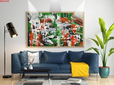 File tranh gốc File tranh hiện đại Sơn Dầu SD2439 chủ đề hiện đại