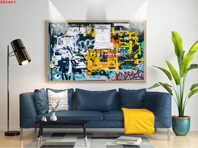 Tải file gốc File tranh hiện đại Sơn Dầu SD2463 dùng cho in ấn