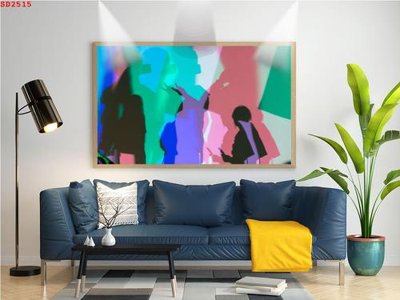 Tải file File tranh hiện đại Sơn Dầu SD2515 (gốc) làm file tranh quảng cáo