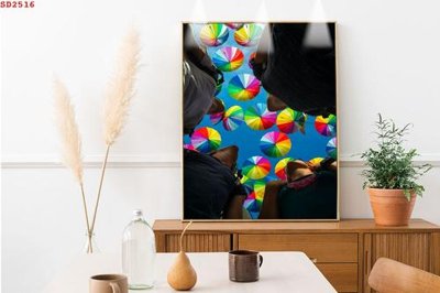 File gốc File tranh hiện đại Sơn Dầu SD2516 (phong cách) tối giản