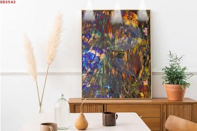 File PSD in ấn File tranh hiện đại Sơn Dầu SD2542 (chất lượng cao)