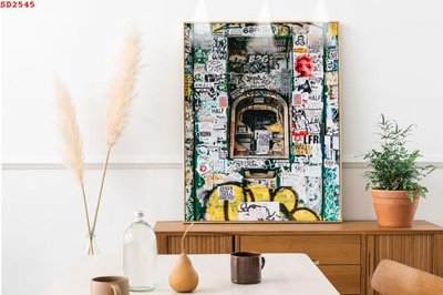 File in lụa File tranh hiện đại Sơn Dầu SD2545 (phong cảnh) File tranh hiện đại Sơn Dầu SD2545