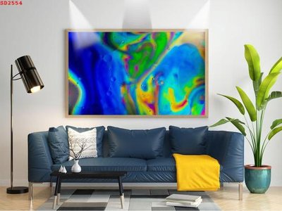 File ảnh File tranh hiện đại Sơn Dầu SD2554 (gốc) in poster