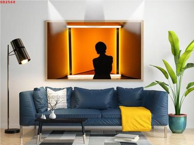 File gốc File tranh hiện đại Sơn Dầu SD2568 (bản quyền) cho in ấn