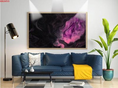 File gốc in ấn File tranh hiện đại Sơn Dầu SD2653 độ phân giải cao