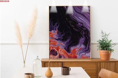 Tải file File tranh hiện đại Sơn Dầu SD2666 (gốc) làm file thiết kế