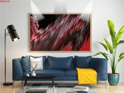 File in mica File tranh hiện đại Sơn Dầu SD2679 (ảnh gốc) đẹp