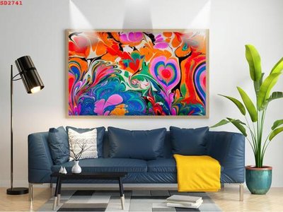 File tranh gốc File tranh hiện đại Sơn Dầu SD2741 (bản đẹp) độc quyền