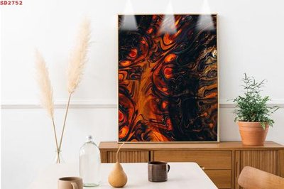 Download file gốc File tranh hiện đại Sơn Dầu SD2752 (in mica) trong suốt