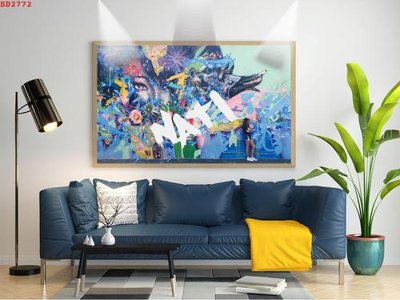 File tranh File tranh hiện đại Sơn Dầu SD2772 (gốc) in film