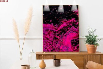 File gốc File tranh hiện đại Sơn Dầu SD2811 (cho in 3D) độc đáo