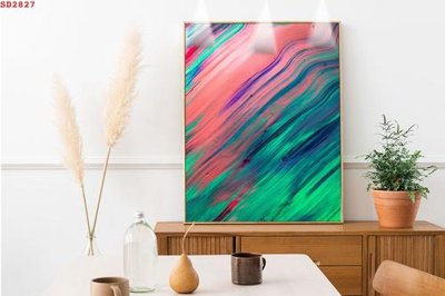 File tranh in trần 3D File tranh hiện đại Sơn Dầu SD2827 (ảnh gốc)