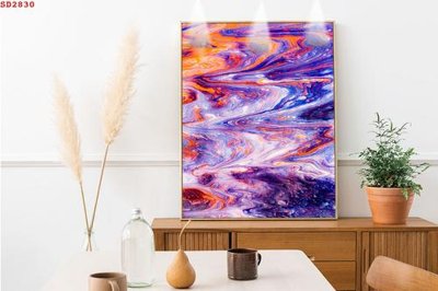 File ảnh File tranh hiện đại Sơn Dầu SD2830 (gốc) in poster