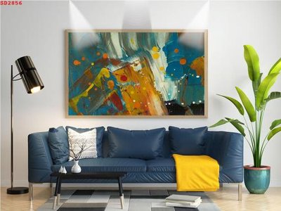 File tranh quảng cáo File tranh hiện đại Sơn Dầu SD2856 (download file gốc)