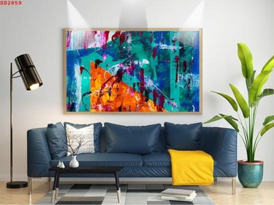 Download file tranh PSD File tranh hiện đại Sơn Dầu SD2859 để chỉnh sửa