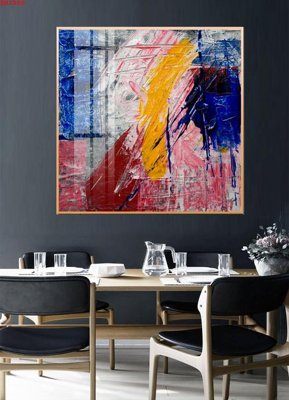 File ảnh File tranh hiện đại Sơn Dầu SD2880 (gốc) in decal dán tường