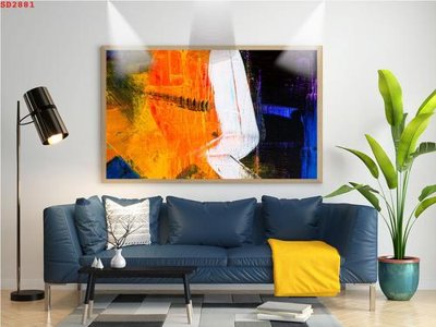 Chi tiết file ảnh File tranh hiện đại Sơn Dầu SD2881 sắc nét