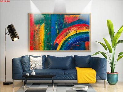 File tranh File tranh hiện đại Sơn Dầu SD2888 (bản gốc) treo tường