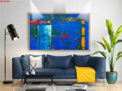 Tải file File tranh hiện đại Sơn Dầu SD2894 (gốc) in tranh tráng gương