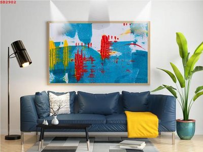 Download file File tranh hiện đại Sơn Dầu SD2902 (gốc) cho xưởng in